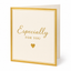 Premium personalized message card add-on for flower delivery in Egypt