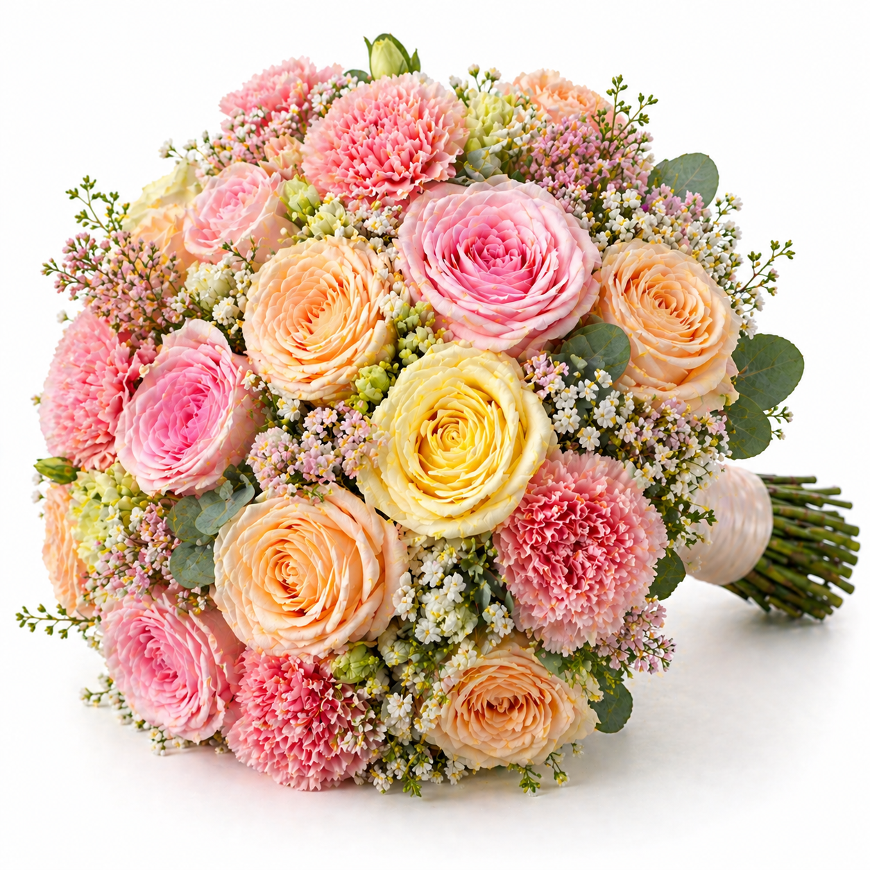 Pastel Dream — soft pink roses bouquet for Mother's Day delivery in Egypt