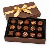 Chocolate box gift add-on with flower delivery to Egypt — Yaward.net