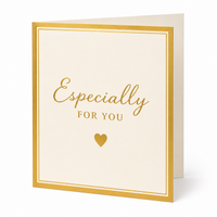 Premium personalized message card add-on for flower delivery in Egypt