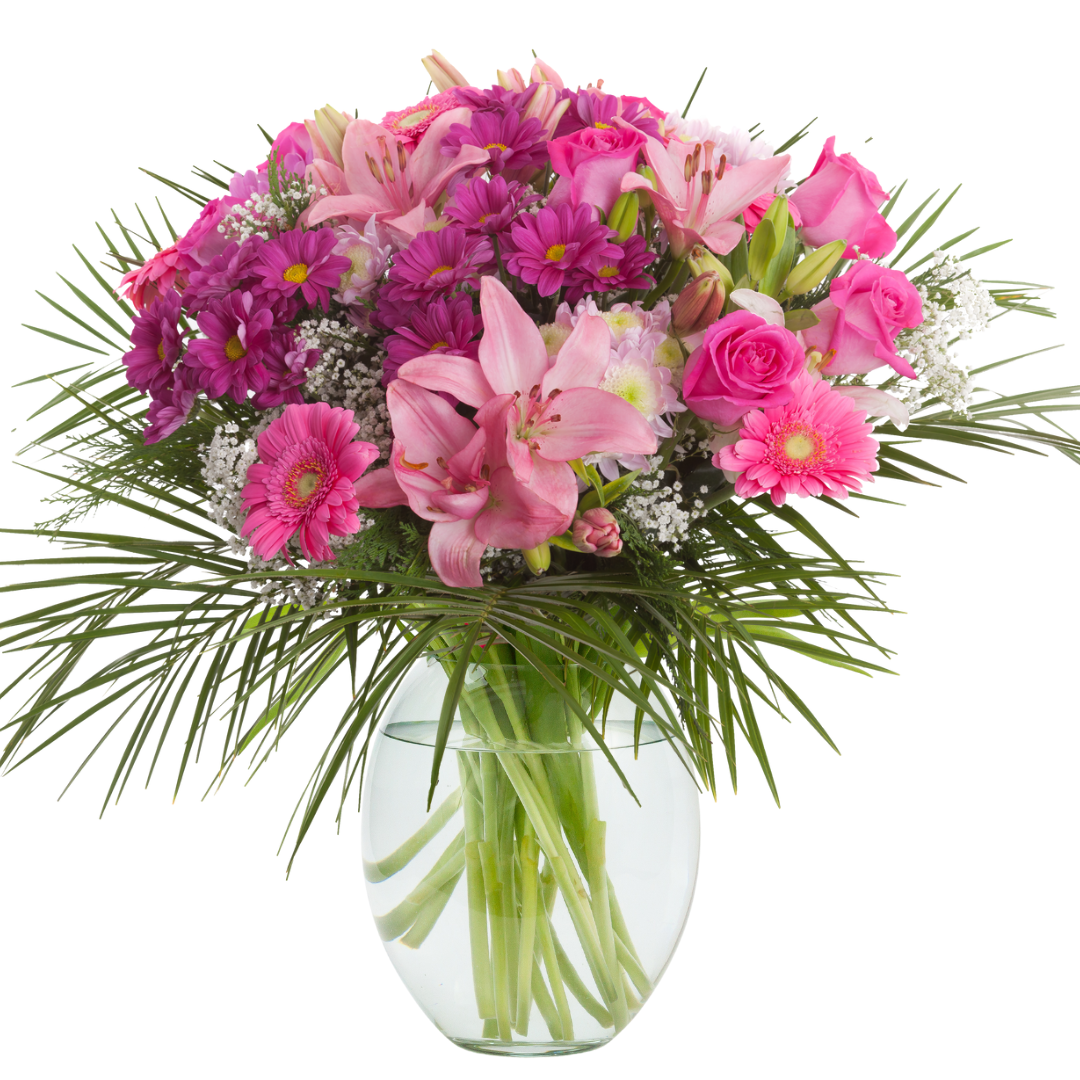 Consideration — soft mixed sympathy bouquet for funeral delivery in Egypt
